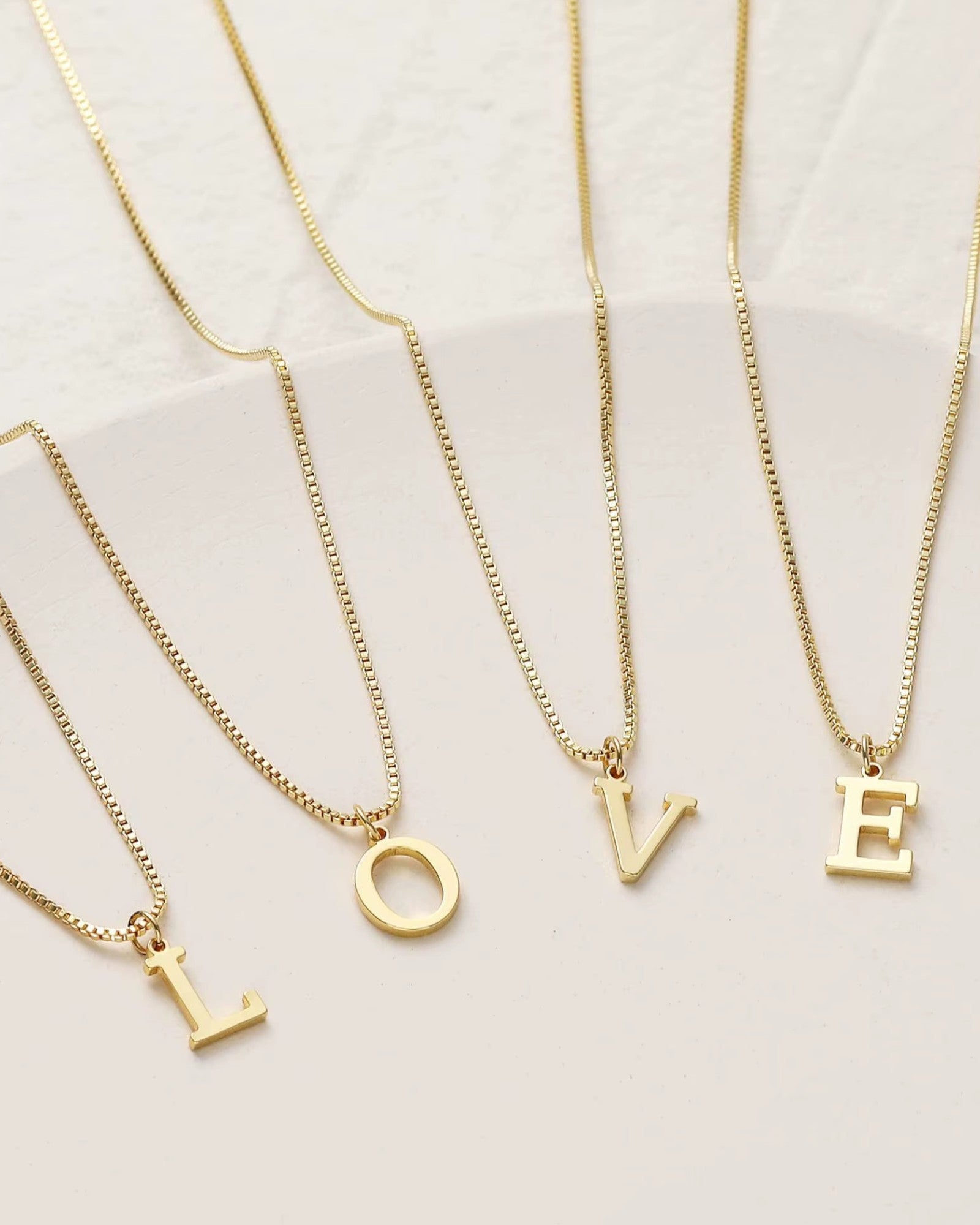 Vaia Initial Necklace