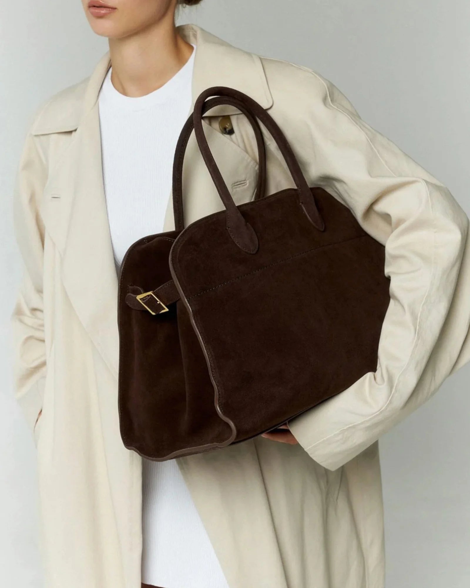Muse Suede Tote Bag