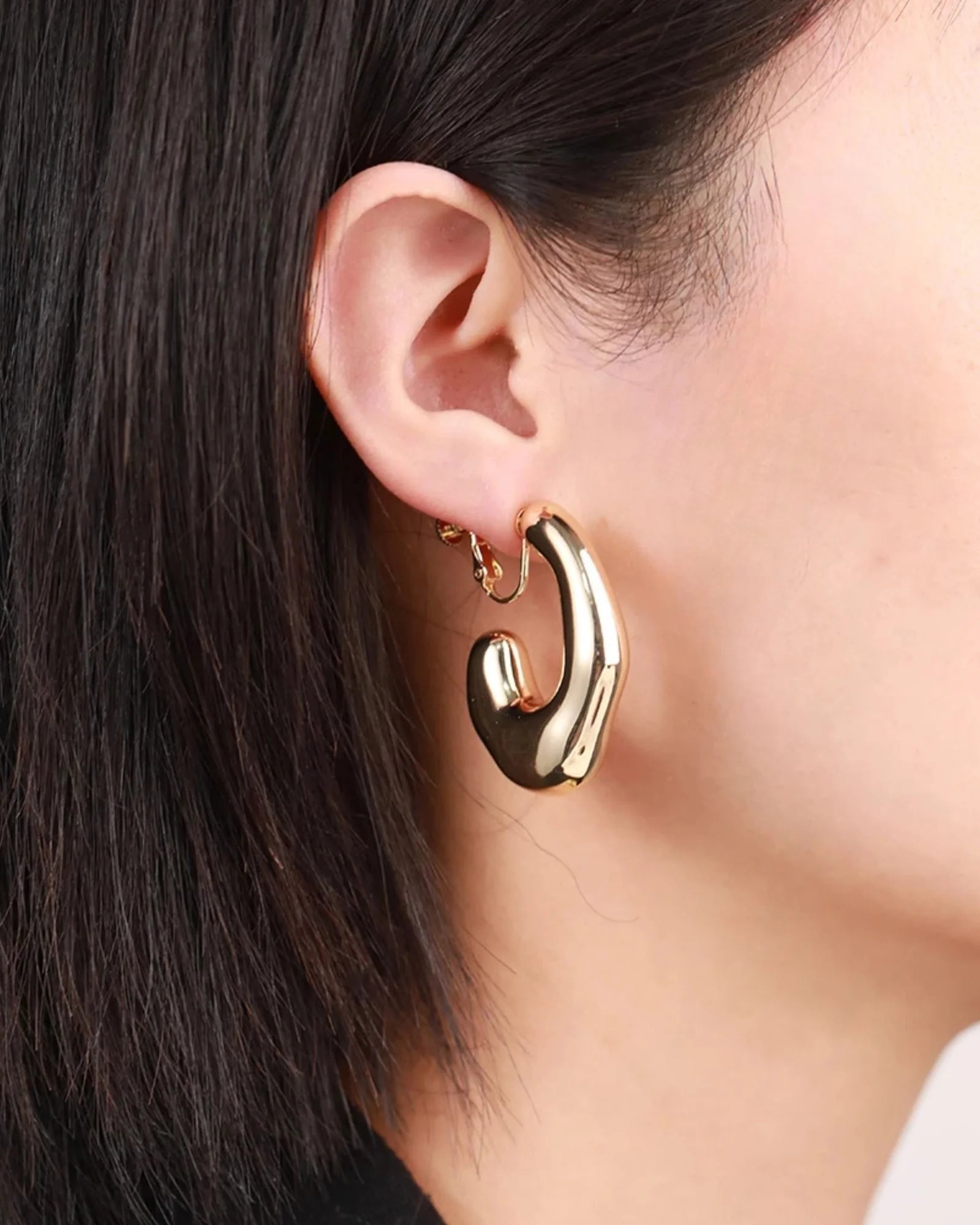 Sienna Clip-on Hoops
