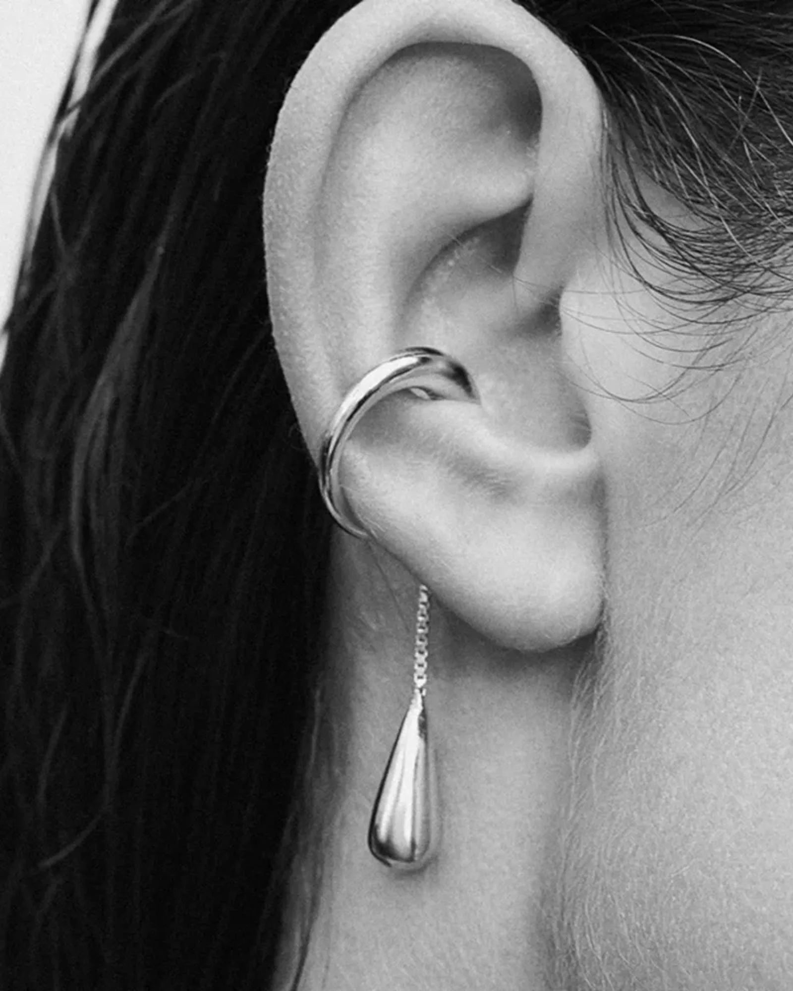 Teardrop Ear Cuff