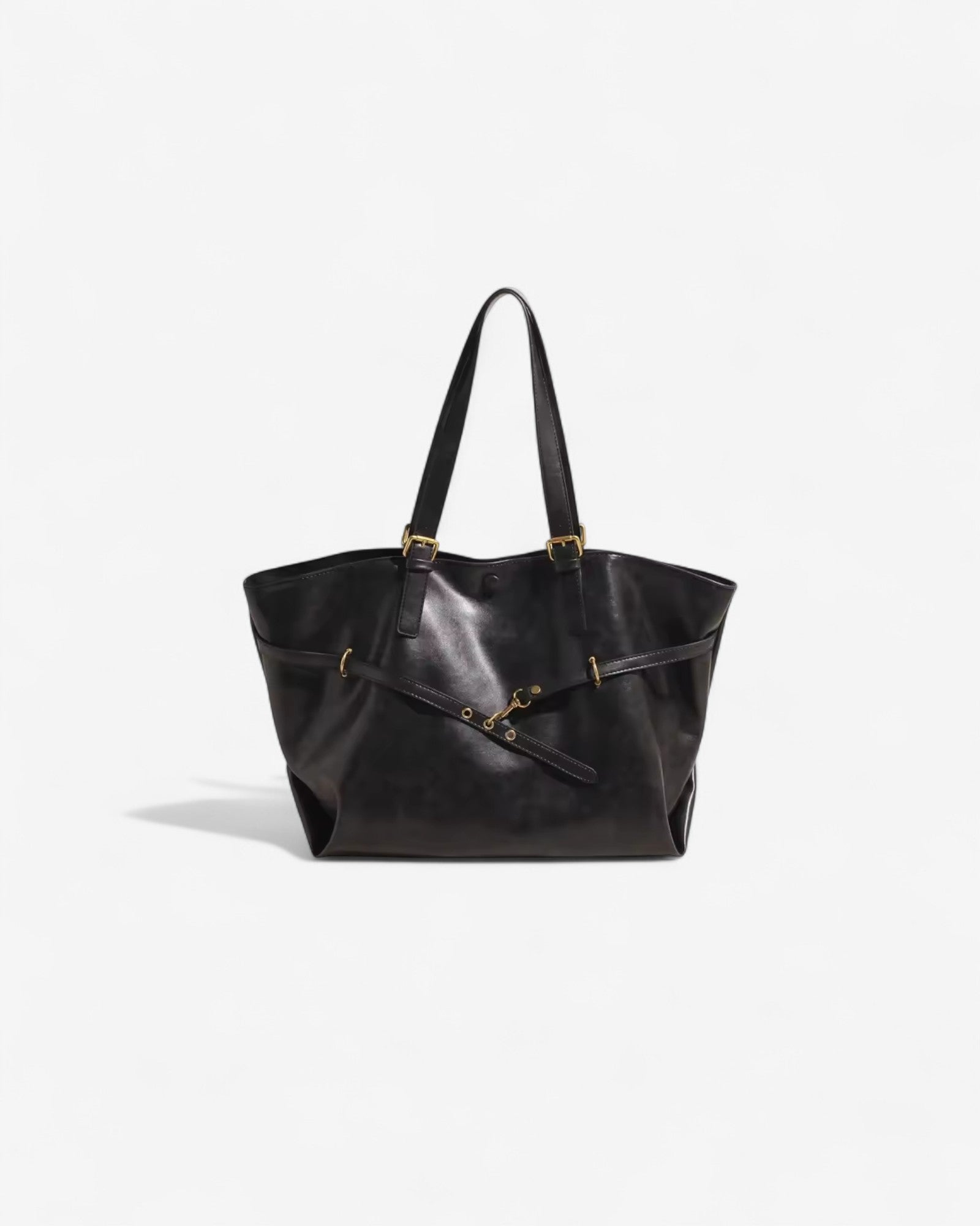 Lucy Faux Leather Tote Bag