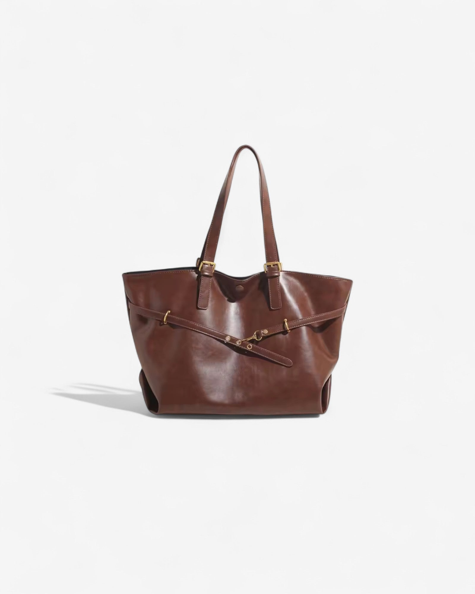 Lucy Faux Leather Tote Bag