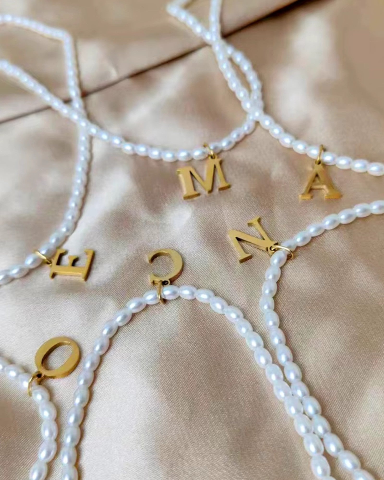 Collier Vaia Pearl Initial