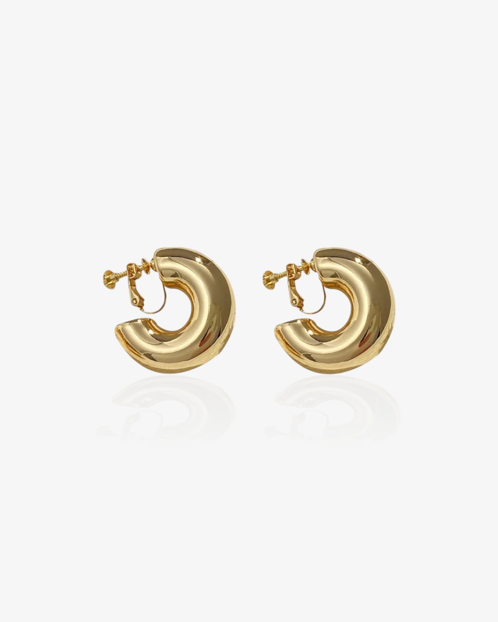 Cassie Clip-on Hoops