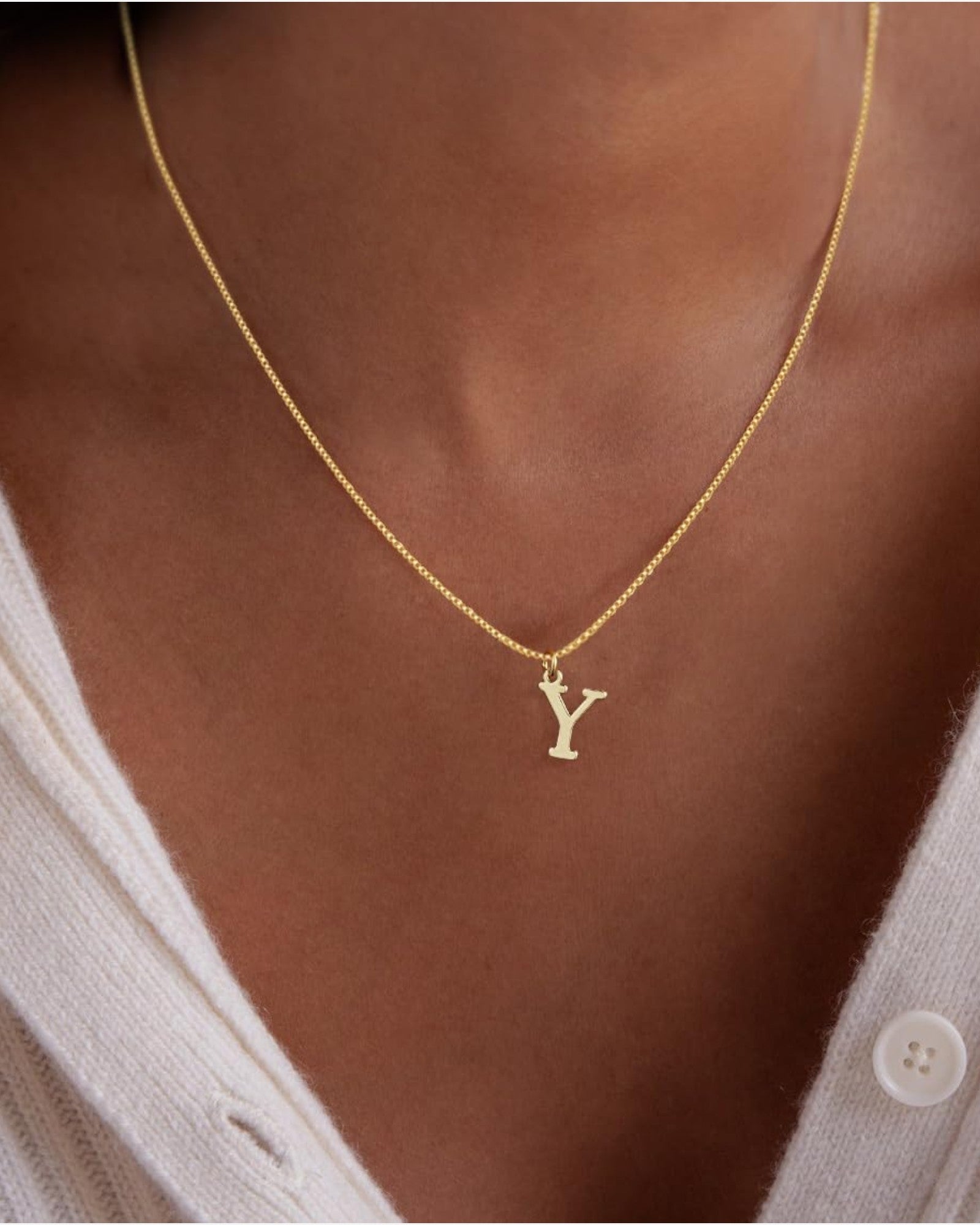 Vaia Initial Necklace