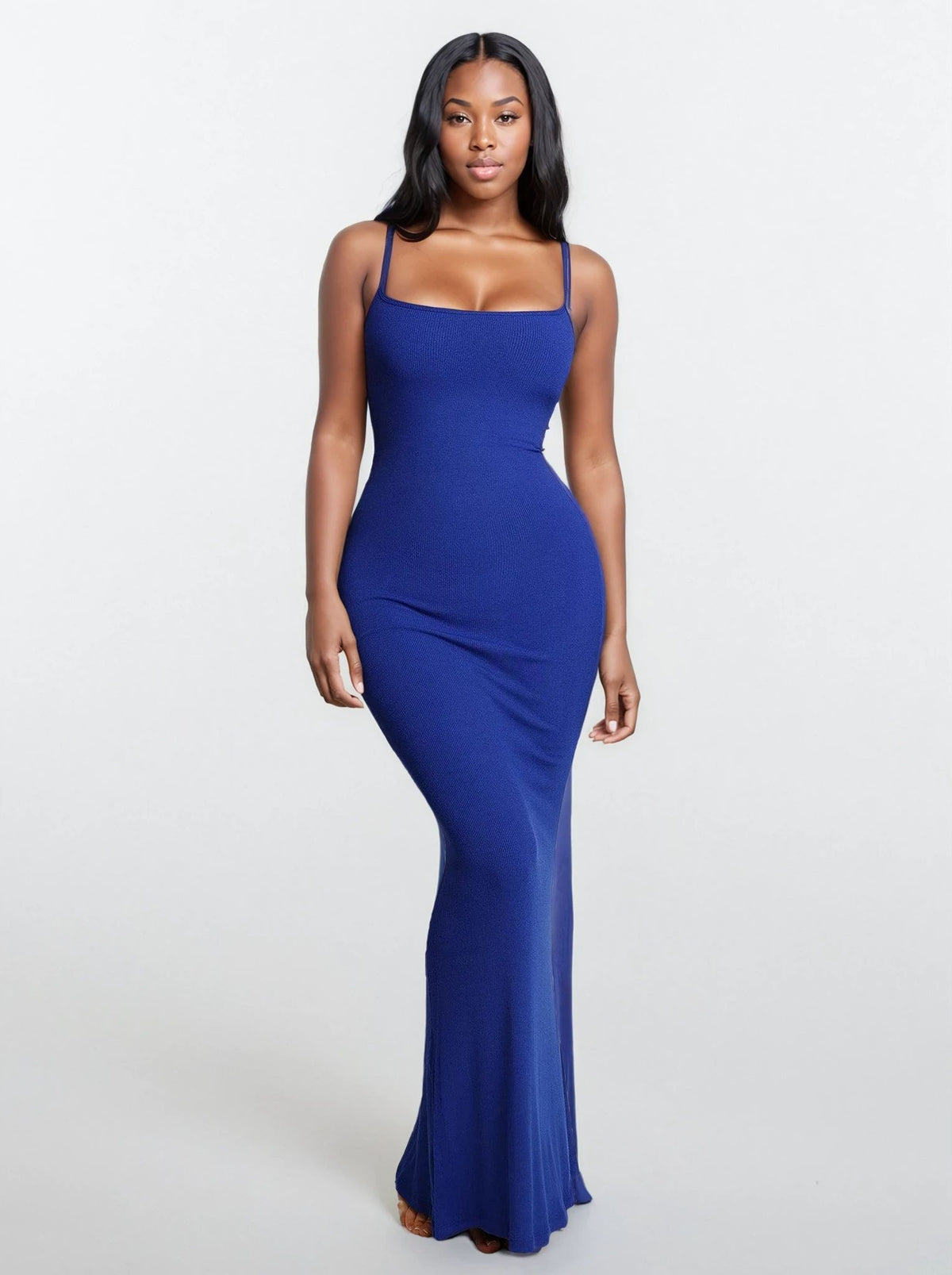 Shapewear dress maxi Blue